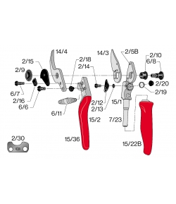 Onderdelen model Felco 15