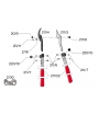 Pièces de rechange pour Felco modèle F.211-40