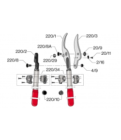 Onderdelen model F.220