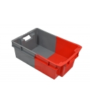 Oogstbak 60 x 40 x 20cm bi-color nest- en stapelbaar