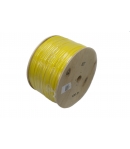Plastiekgaine geel spoel 7mm/ 400m