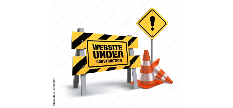 Website tijdelijk minder functioneel